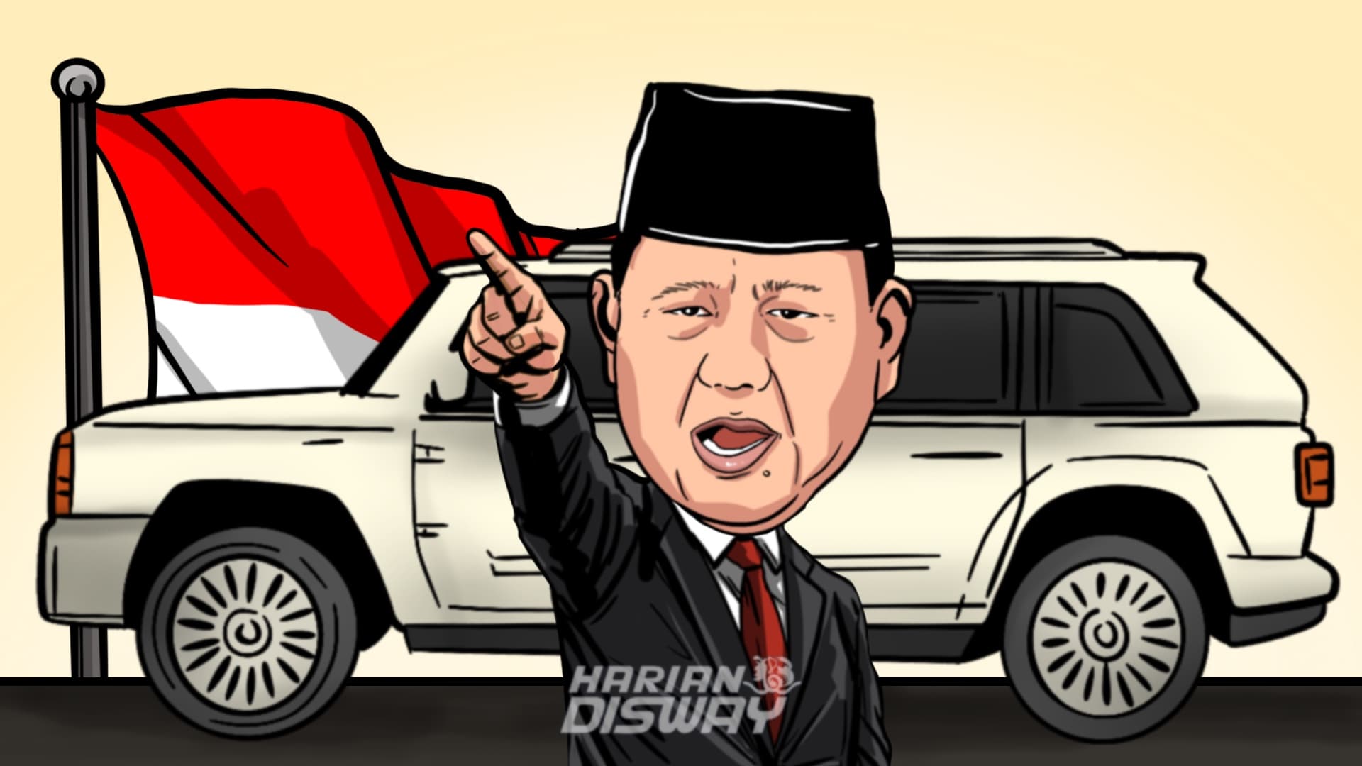 ILUSTRASI Mobil Nasional: Jalan Berdikari ala Presiden Prabowo.