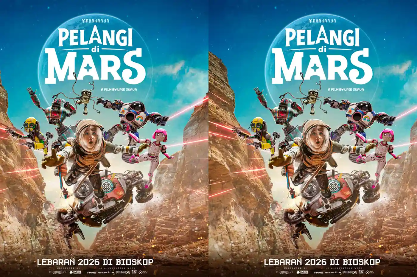 Pencapaian Film Indonesia, Film Keluarga 'Pelangi di Mars' Mendarat di Bioskop Indonesia Mulai 18 Maret 2026