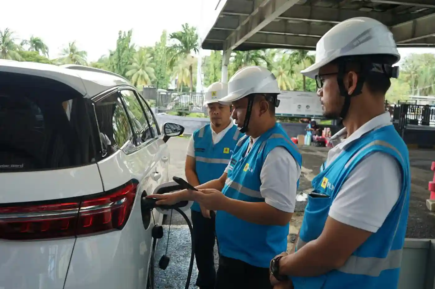 SPKLU di Lampung Catat Lonjakan Transaksi Saat Idul Fitri 2026