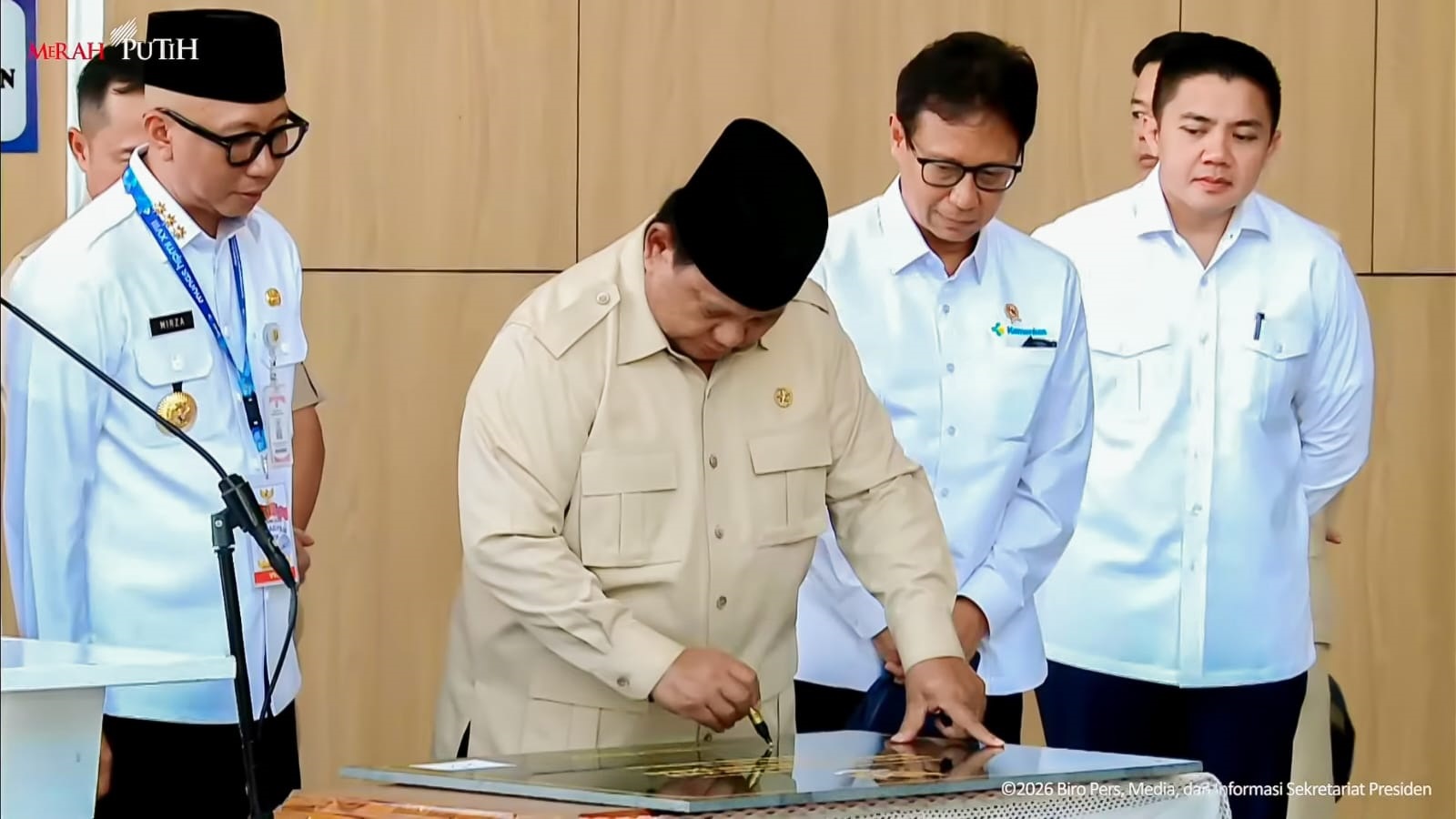 Prabowo Resmikan RSUD K.H. Muhammad Thohir